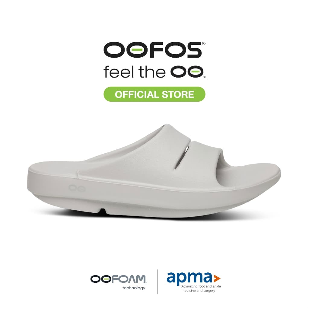 OOFOS OOahh Moonstone รองเท้าเพื่อการฟื้นฟู รูปที่ 1