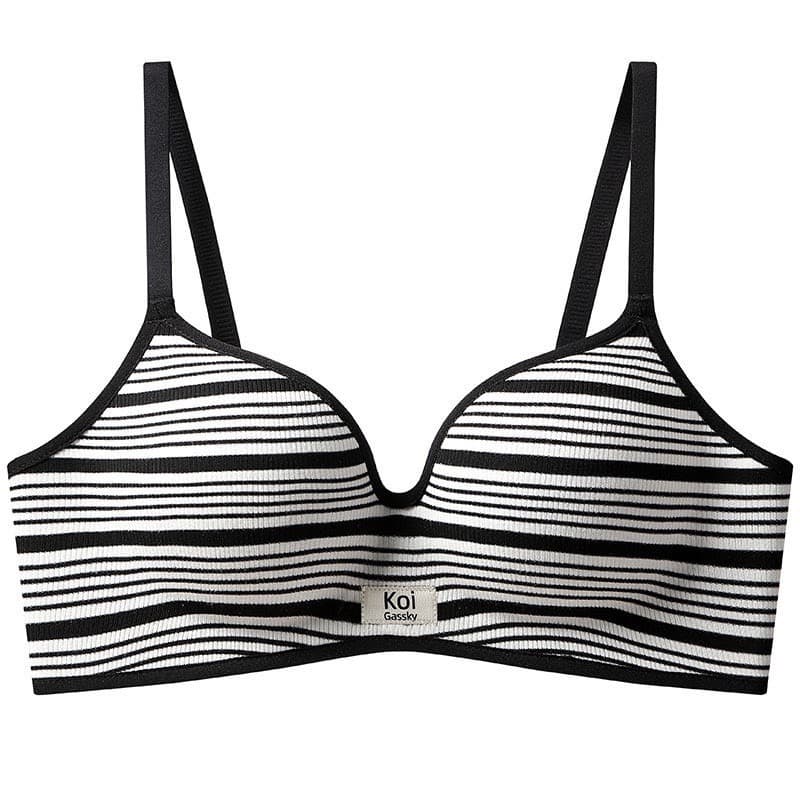 𝑩𝒓𝒂𝑩𝒓𝒂𝑩𝒓𝒂 #bra-313 บรา เสื้อใน เสื้อชั้นใน บราไร้โครง มีฟองน้ำดันทรง รูปที่ 4
