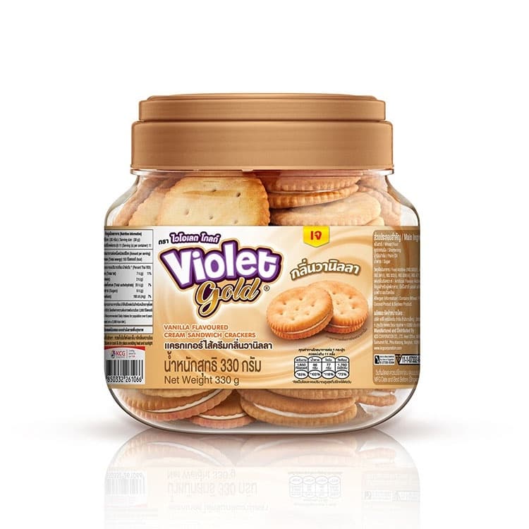 Violet Gold ไวโอเลตโกล์ดแครกเกอร์ 330-380 กรัม รูปที่ 7