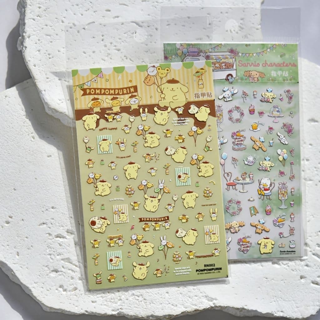 จากไทย!! สติกเกอร์ติดเล็บ สติกเกอร์ลายนูน สติกเกอร์ 5D ลายSanrio Tomoni สติกเกอร์ตกแต่ง ติดโทรศัพท์สิ่งของน่ารัก รูปที่ 7