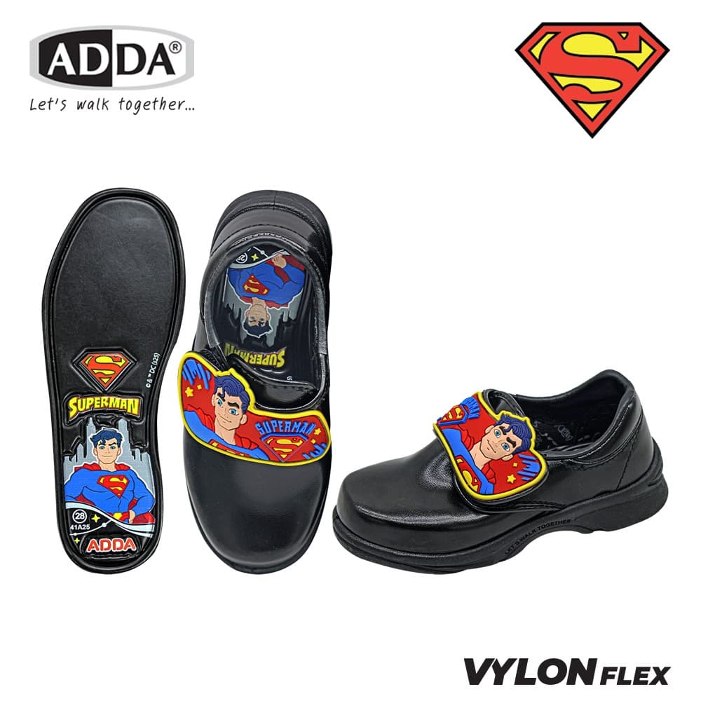 ADDA รองเท้านักเรียน ลาย Superman ลิขสิทธิ์แท้ รุ่น 41A25C1B1 รูปที่ 2