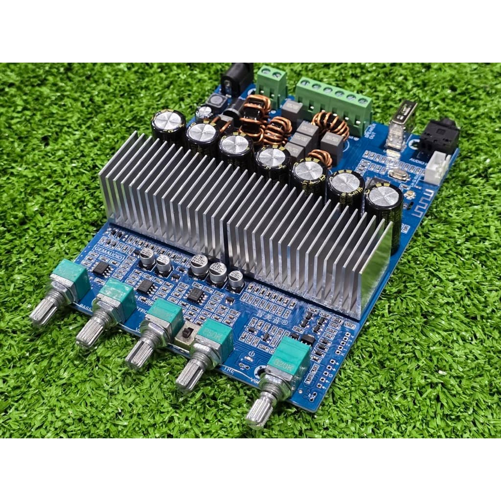 แอมป์จิ๋ว 2.1 GEMAUDIO M60 วอลุ่มเดิม **ของแท้** 100w+100w+200w​ แอมป์ บลูทูธ​ diy รูปที่ 2