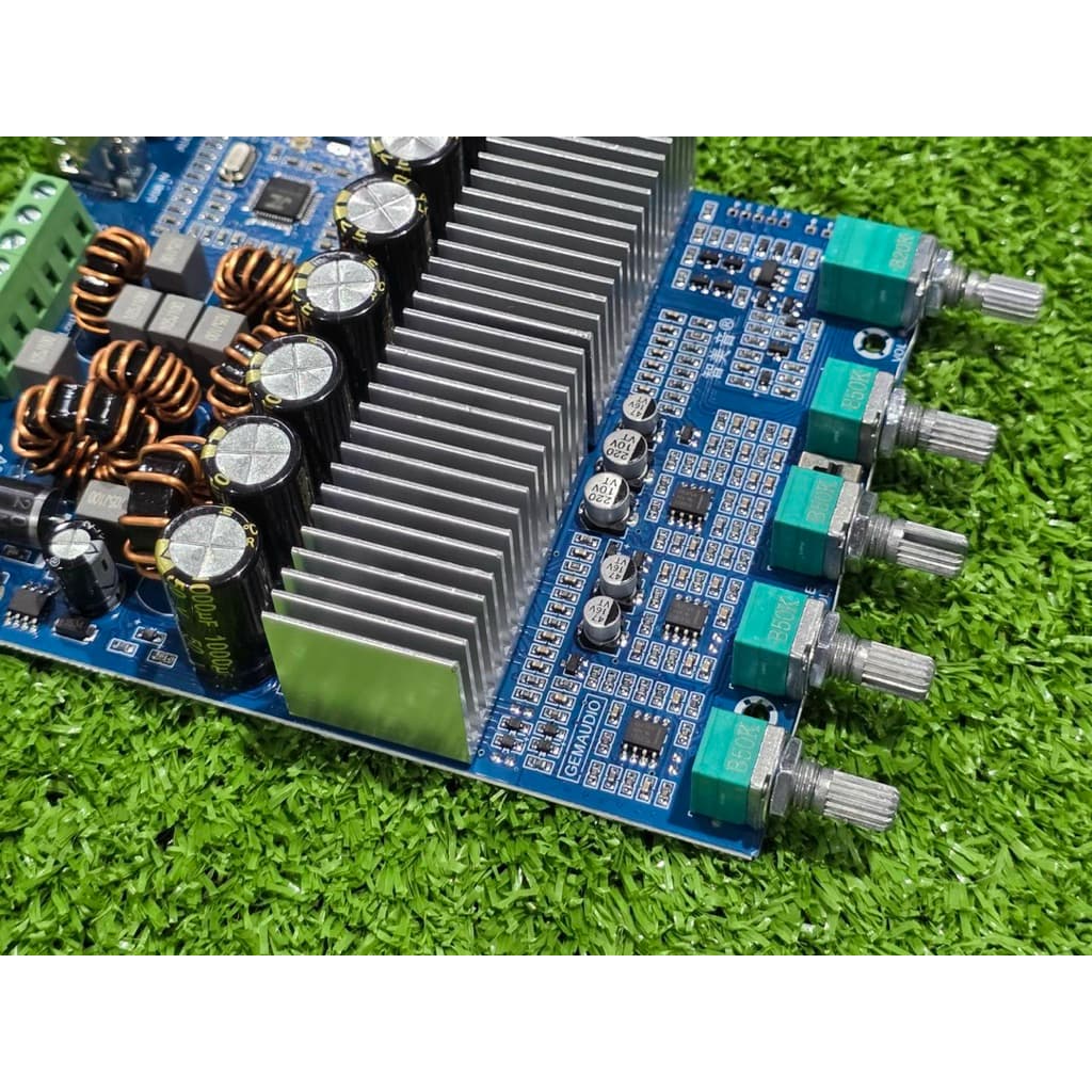 แอมป์จิ๋ว 2.1 GEMAUDIO M60 วอลุ่มเดิม **ของแท้** 100w+100w+200w​ แอมป์ บลูทูธ​ diy รูปที่ 3