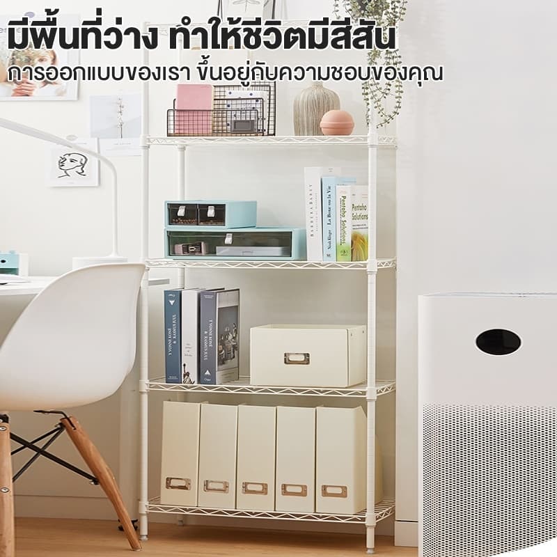 ชั้นวางของ ชั้นวางของเหล็ก ชั้นเหล็ก ชั้นวางผ้าพับ ชั้นวางเหล็ก ชั้นวาง 3 ชั้น ชั้นเหล็กใหญ่ รูปที่ 9