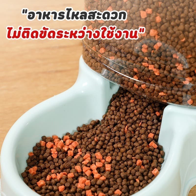 เครื่องให้อาหารแมวอัตโนมัติ ที่ให้อาหารอัตโนมัติ เครื่องให้อาหาร ชามข้าว ชามอาหาร หมา แมว อัตโนมัติ รูปที่ 7