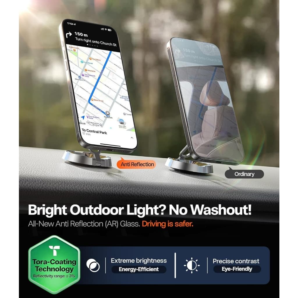 TORRAS ฟิล์มกระจก OrigArmor AR Screen Protector สำหรับ iPhone 17 Pro Max / 17 Pro รูปที่ 7