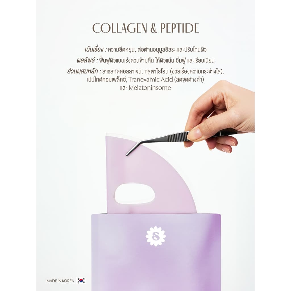 ถูก/แท้/มีไลฟ์ มาสก์ Supermom Aqua Gel/Hydrogel Mask ซุปเปอร์มัม แผ่นมาสก์ บำรุงผิวหน้า หน้าฉ่ำ ชุ่มชื้น กระจ่างใส รูปที่ 8