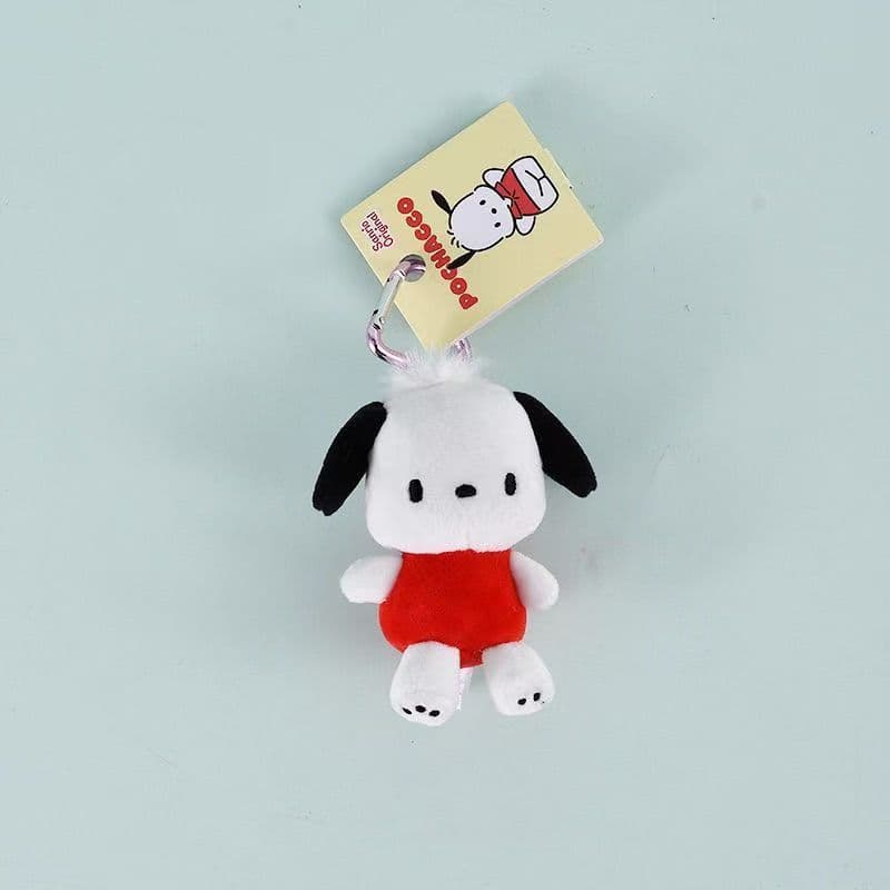 sanrio พวงกุญแจ พวงกุญแจตุ๊กดา พวงกุญแจหัวใจ พวงกุญแจห้อยกระเป๋า จี้ตุ๊กตาปุ่มรักมินิ รูปที่ 8