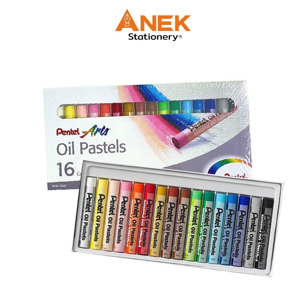 สีชอล์ค เพนเทล 12สี 16สี 25สี 36สี 50สี Pentel Oil Pastel รูปที่ 3