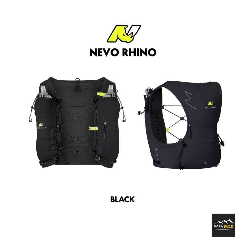 NEVO RHINO CLASSIC 5L VEST เป้น้ำแบบ Unisex ขนาด 5 ลิตร มาพร้อมขวดนิ่ม 500 ml. มีช่องเก็บของหลายช่อง รูปที่ 3