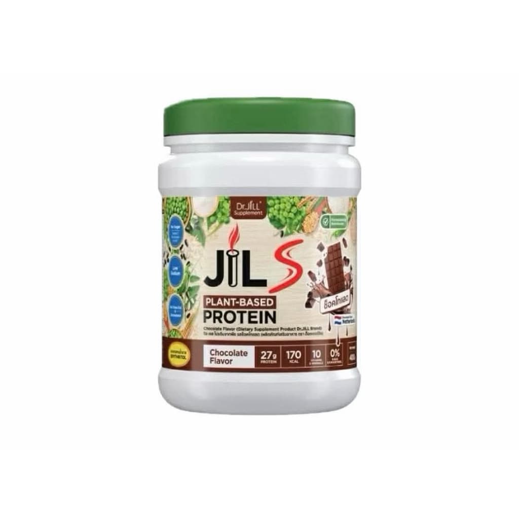 จิว เอส โปรตีน Dr.JiLL JIL S Plant-Based Protein 400 g.โปรตีนสำหรับผู้ใหญ่ โปรตีนพืช มี 4 รสชาติ รูปที่ 5