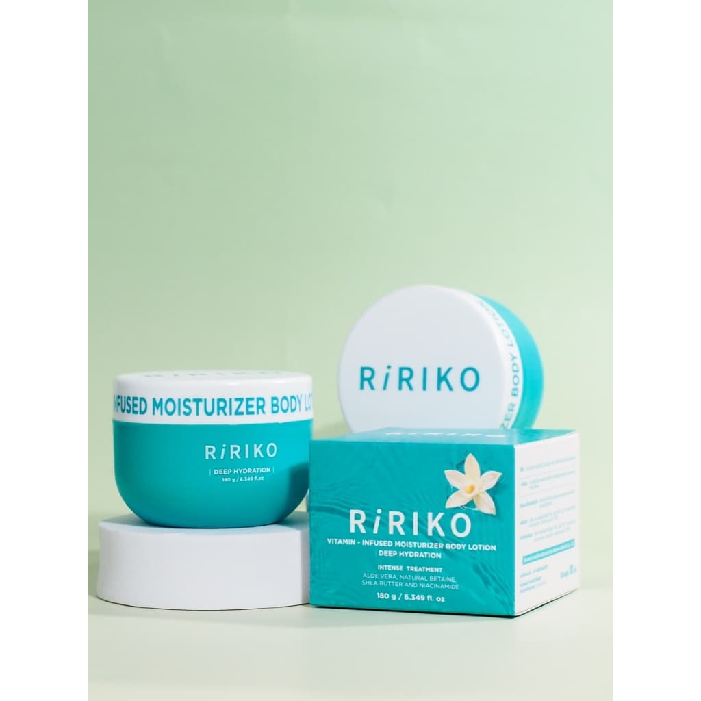 Ririko Vitamin-Infused Moisturizer Body Lotion - ริริโก๊ะ ไวตามิน อินฟิวส์ มอยส์เจอร์ไรเซอร์ บอดี้ โลชั่น ขนาด 180g รูปที่ 4