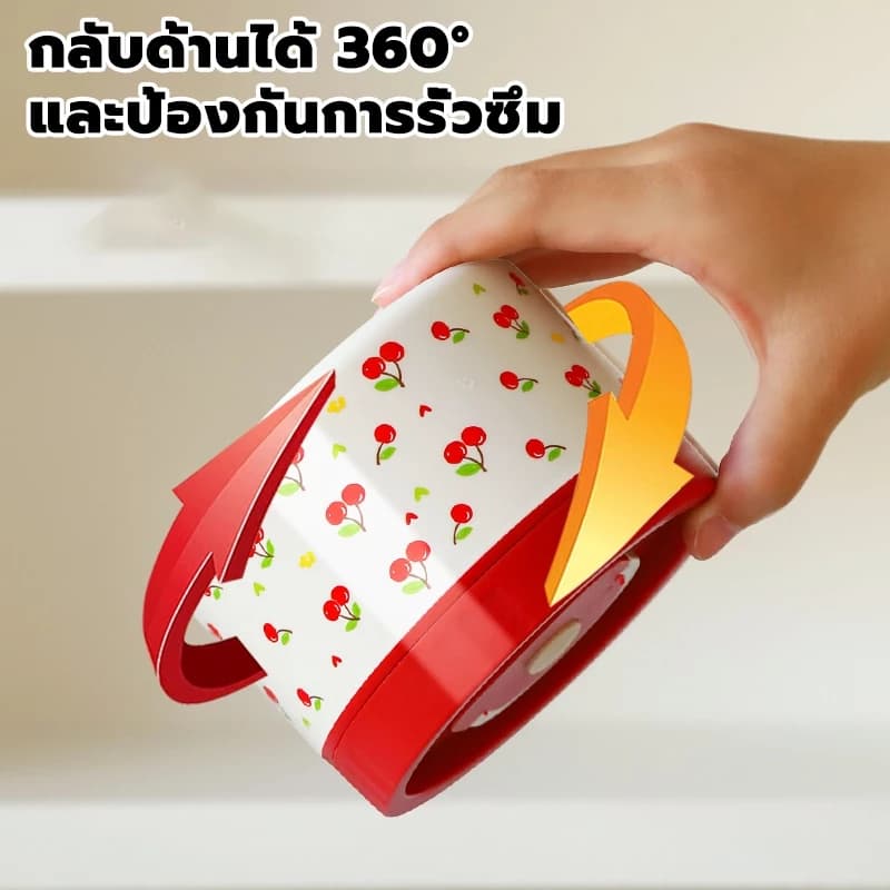Hrold กล่องข้าว 316 เข้าไมโครเวฟได้ แถมฟรีชุดช้อนส้อม + ถุงเก็บความร้อน 2/3/4 ชั้น กล่องอาหาร เก็บอุณหภูมิได้ รูปที่ 6