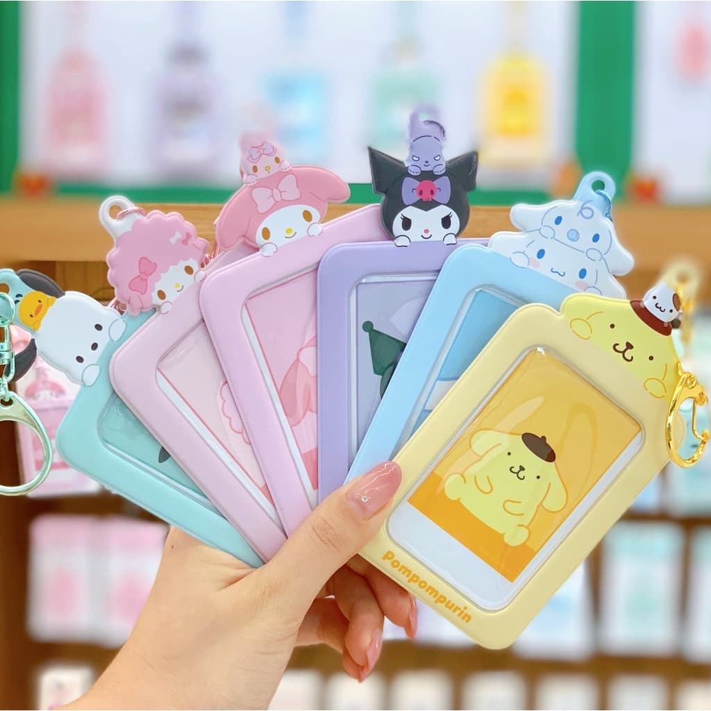 เฟรมการ์ด พวงกุญแจ card holder พวงกุญแจใส่รูป พวงกุญแจใส่บัตร พวงกุญแจใส่รูปไอดอล รูปที่ 7