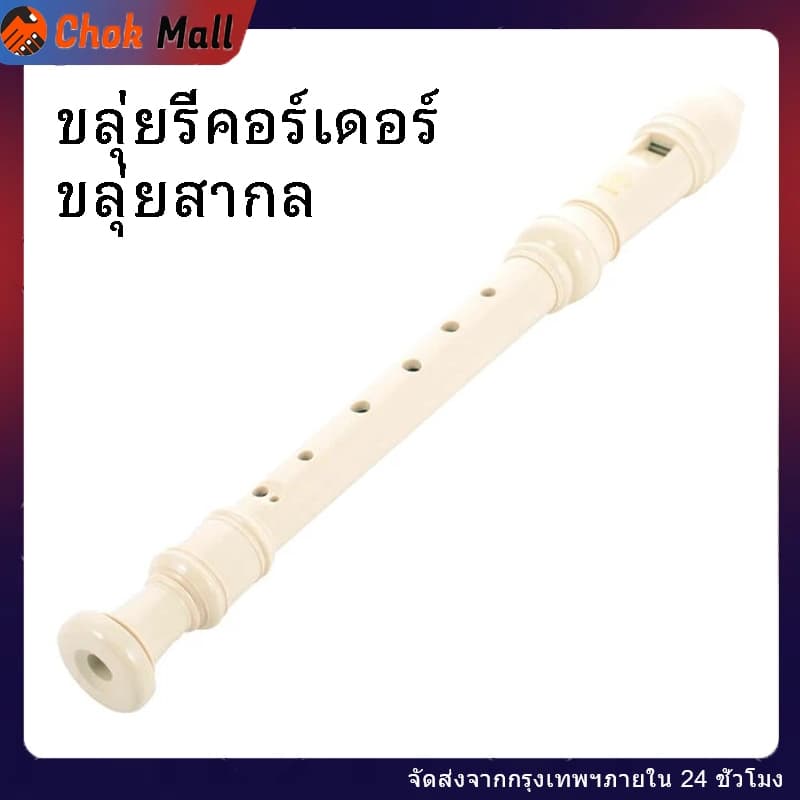ขลุ่ยรีคอร์เดอร์ ขลุ่ยสากล คีย์ C สำหรับนักเรียนและผู้เริ่มต้น น้ำหนักเบา พกพาสะดวก ใช้งานได้ยาวนาน