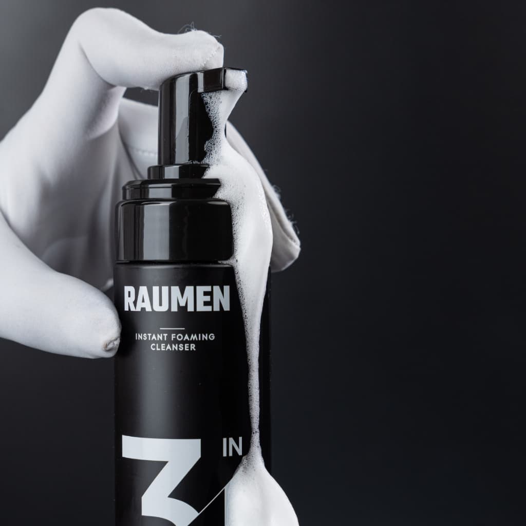RAUMEN Combo ผู้ชาย: โฟมล้างหน้า + BB Cream 4IN1 + ครีมอาบน้ำน้ำหอม คุมมัน ลดสิว รูปที่ 7