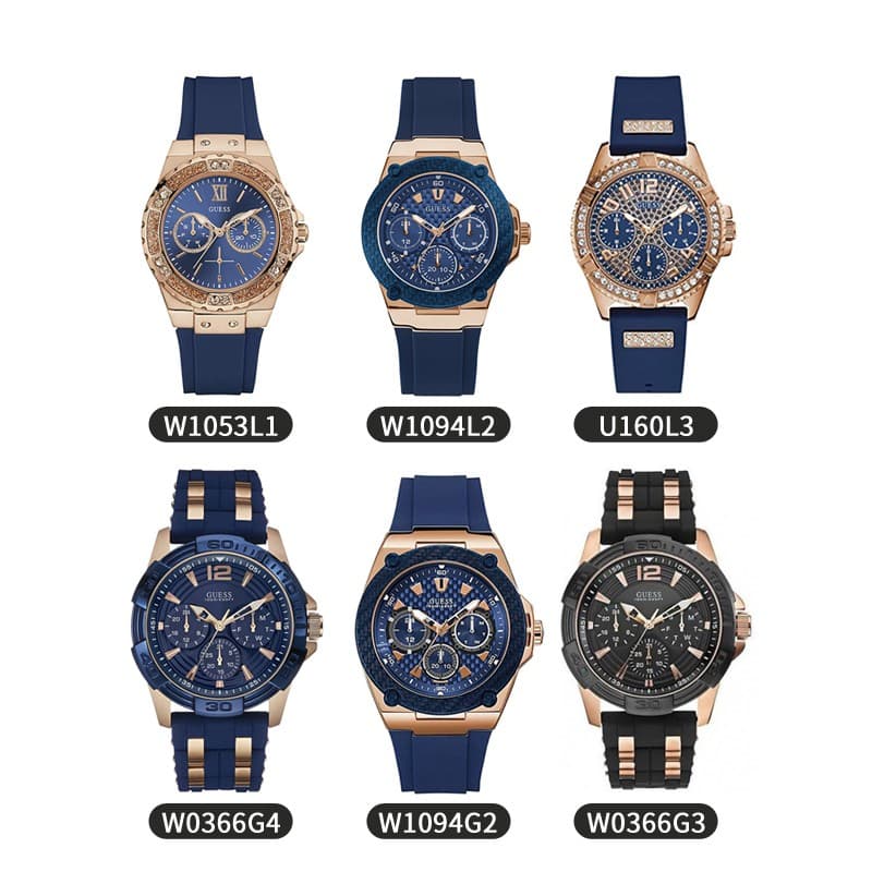 พร้อมสต็อก！Guess W1049G2 GW0202G2 GW0202G1 W1053L1 W1094L2 W1053L7 W1049G5 W0366G4 - นาฬิกาแบรนด์เนม รูปที่ 1