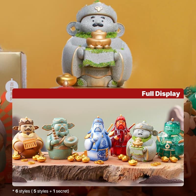 M&G LIFE The Five-Way God of Wealth Praying for Good Luck Blind Box Desktop Ornaments รูปที่ 2
