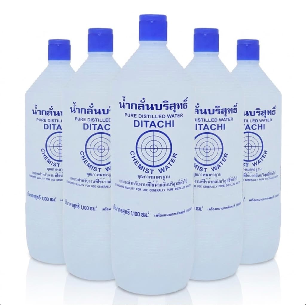 น้ำกลั่นบริสุทธิ์ 1000 cc. ไม่สามารถใช้กับรถยนต์ได้ รูปที่ 2