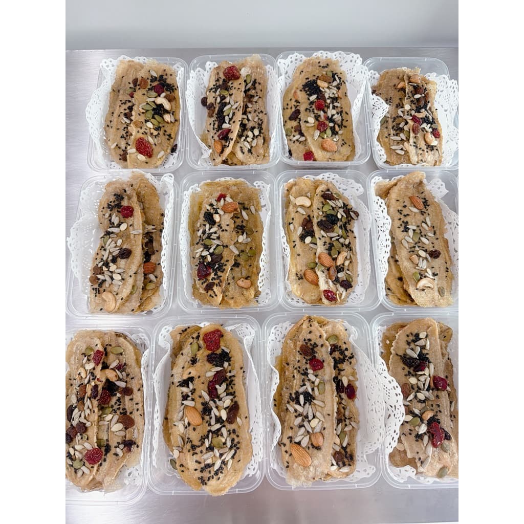 กล้วยสุขภาพดี Healthy Banana กล้วยอบ กล้วยแผ่น ขนมกล้วย ไม่ใส่น้ำตาล/น้ำผึ้ง/สารกันเสีย รูปที่ 3