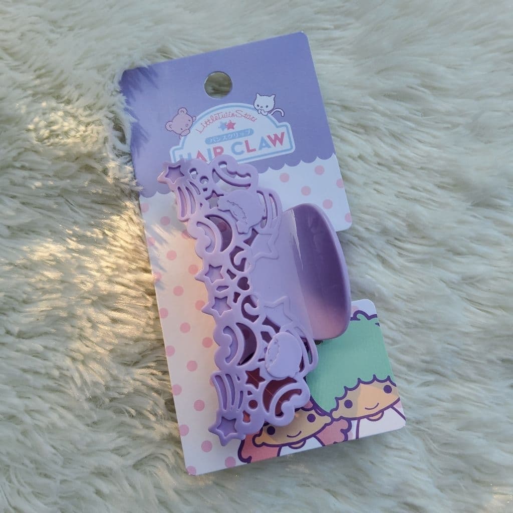 ที่หนีบผม กิ๊บหนีบผม คิตตี้ sanrio เหมาะสำหรับครึ่งหัว ผมไม่หนา ของแท้จากญี่ปุ่น ของใช้ ซานริโอ้ รูปที่ 5