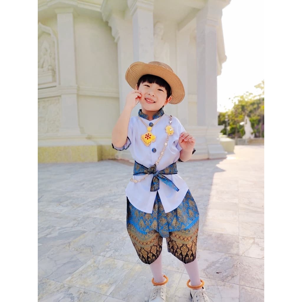 ชุดไทยรุ่นจักรพรรดิ ทูโทน มาใหม่ รูปที่ 4