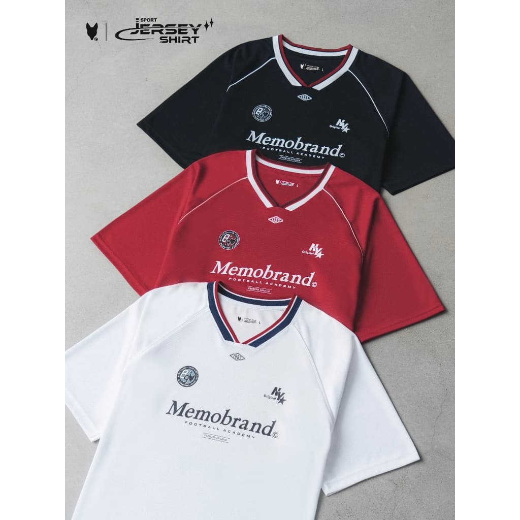 MeMo™ | Sport Jersey | เสื้อสปอร์ตเมโม่ Star League ผ้าพรีเมียมโพลีเอสเตอร์ ใส่สบาย ทรง Unisex