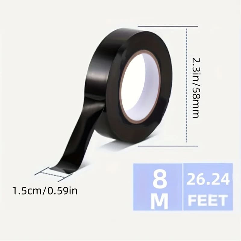 เทปพันสายไฟ 3M Temflex 150 10 เมตร สีดำ รูปที่ 7