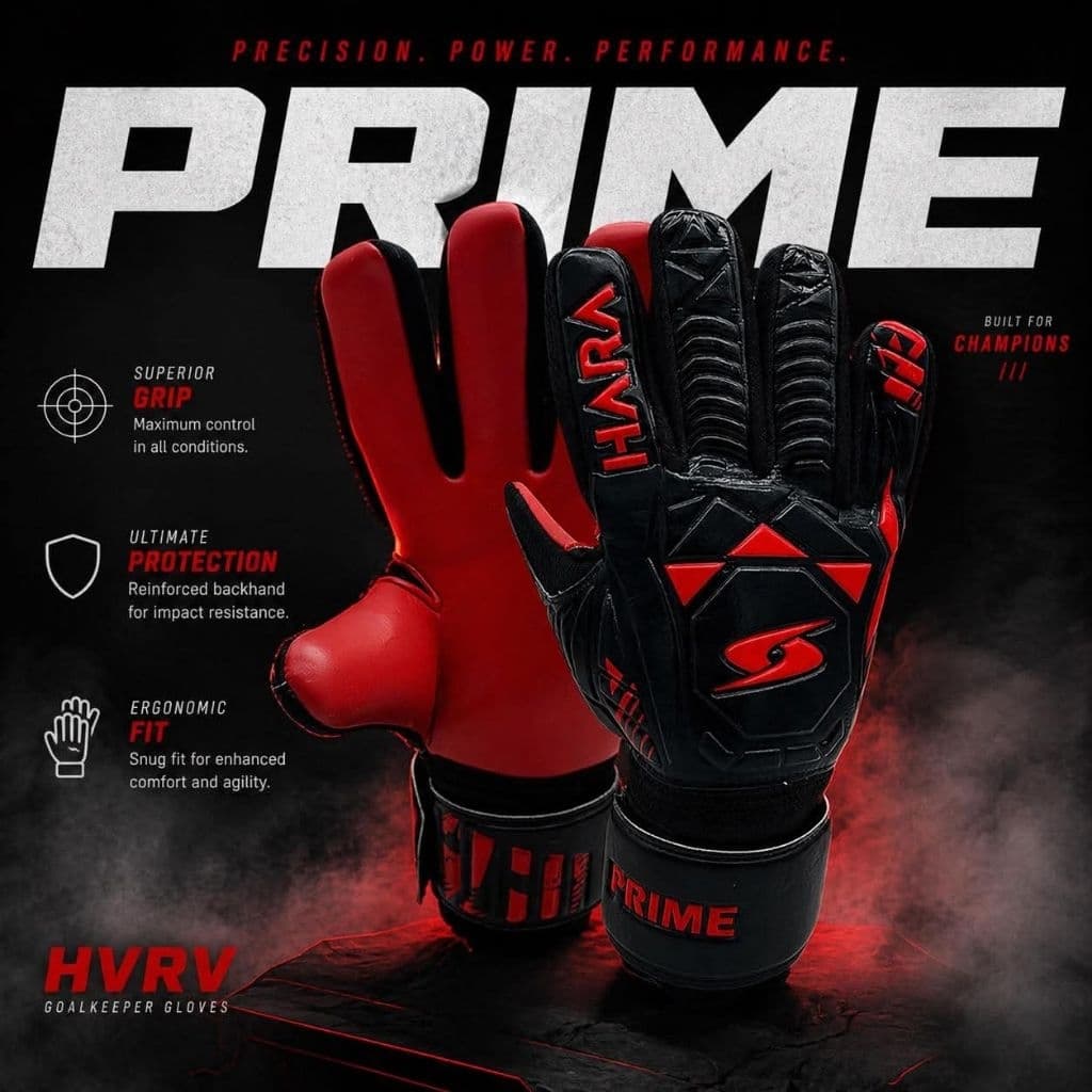 ไซส์ 5-10 ถุงมือโกล์ เด็ก-ผู้ใหญ่/ถุงมือผู้รักษาประตู PRIME ไซส์เด็ก-ผู้ใหญ่ รูปที่ 1