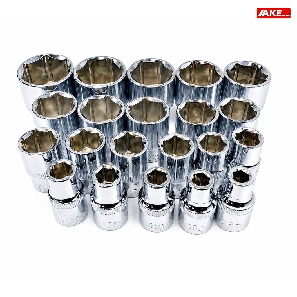 บล็อก ลูกบล็อก 6เหลี่ยม 4หุน 8-32 mm. บล็อก6เหลี่ยม บล็อกสั้น ลูกบ๊อกซ์ ลูกบล็อค แข็งแรงผ่านการชุบ ป้องกันสนิม รูปที่ 5