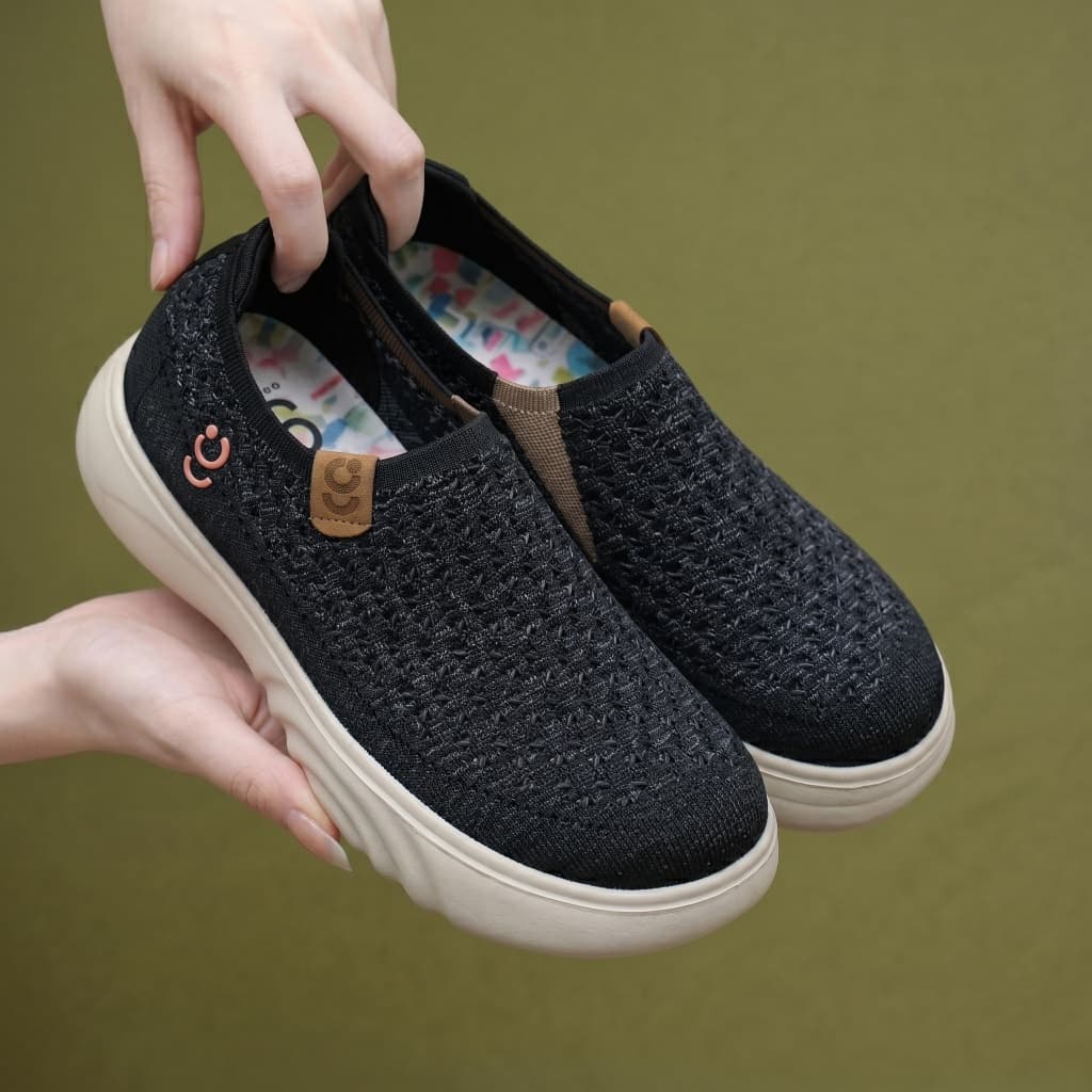 FA2SHOP รุ่น QZ196 รองเท้าหนังนิ่ม ใส่สบายน้ำหนักเบา รูปที่ 7