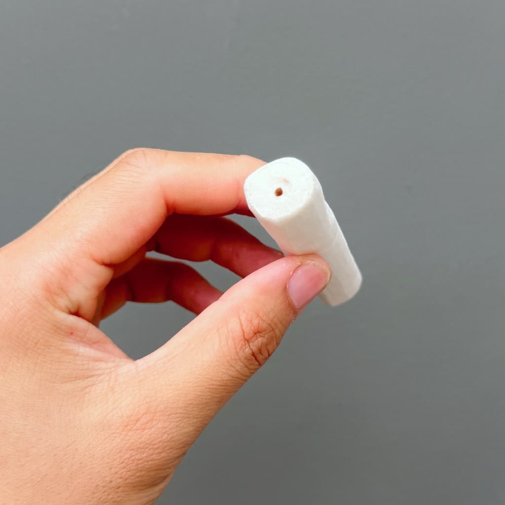 E-83 ของเล่นนกแก้ว สำหรับแทะเล่น ทำจากพืชที่ธรรมชาติ นุ่ม กัดง่าย 10*1.5-2cm รูปที่ 3