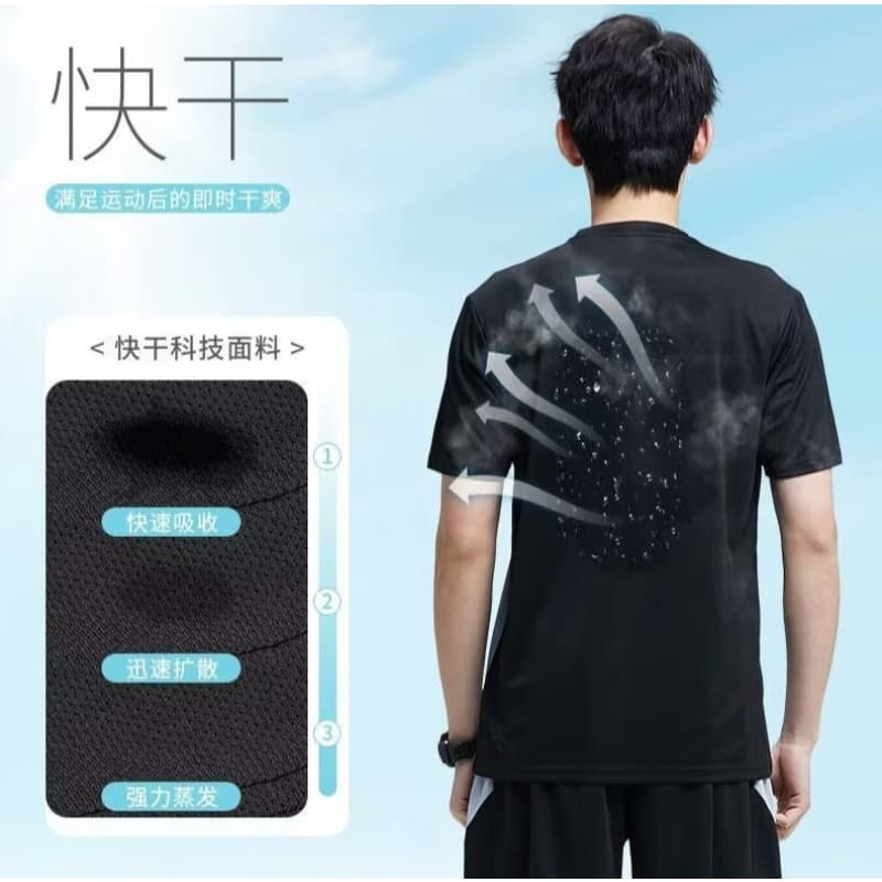 ชุดกีฬาวิ่ง ฟิตเนส แบดมินตัน ฟุตบอล ใส่สบาย รูปที่ 8