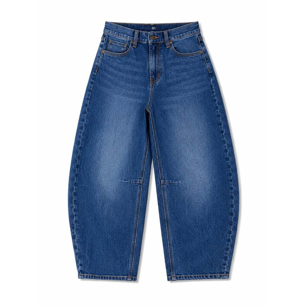 กางเกงยีนส์ผ้ายืด ทรง Barrel สาวอวบ Boozyshopxxl F1370 รูปที่ 2