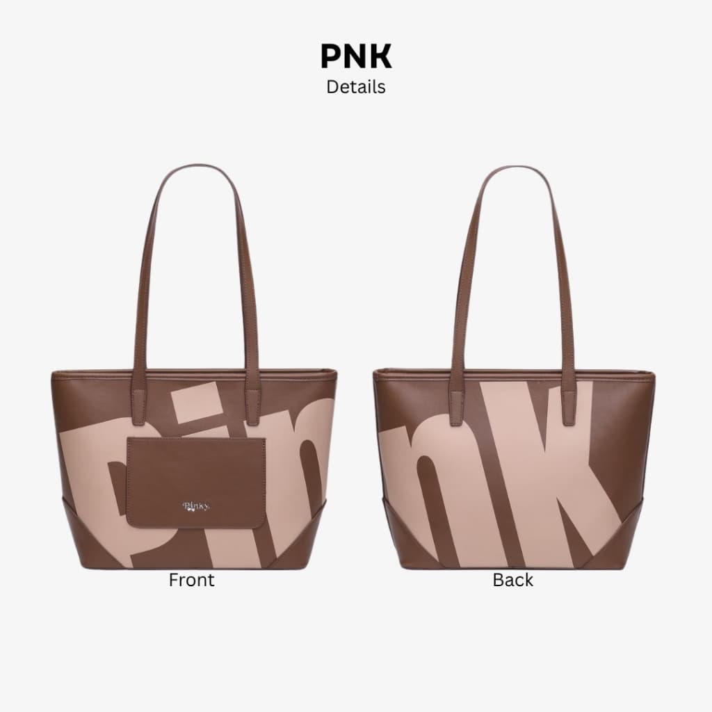 PNK Wendy Tote Bag กระเป๋าสะพายข้าง ขึ้นไหล่ได้ ใบใหญ่ จุของได้เยอะ รูปที่ 5