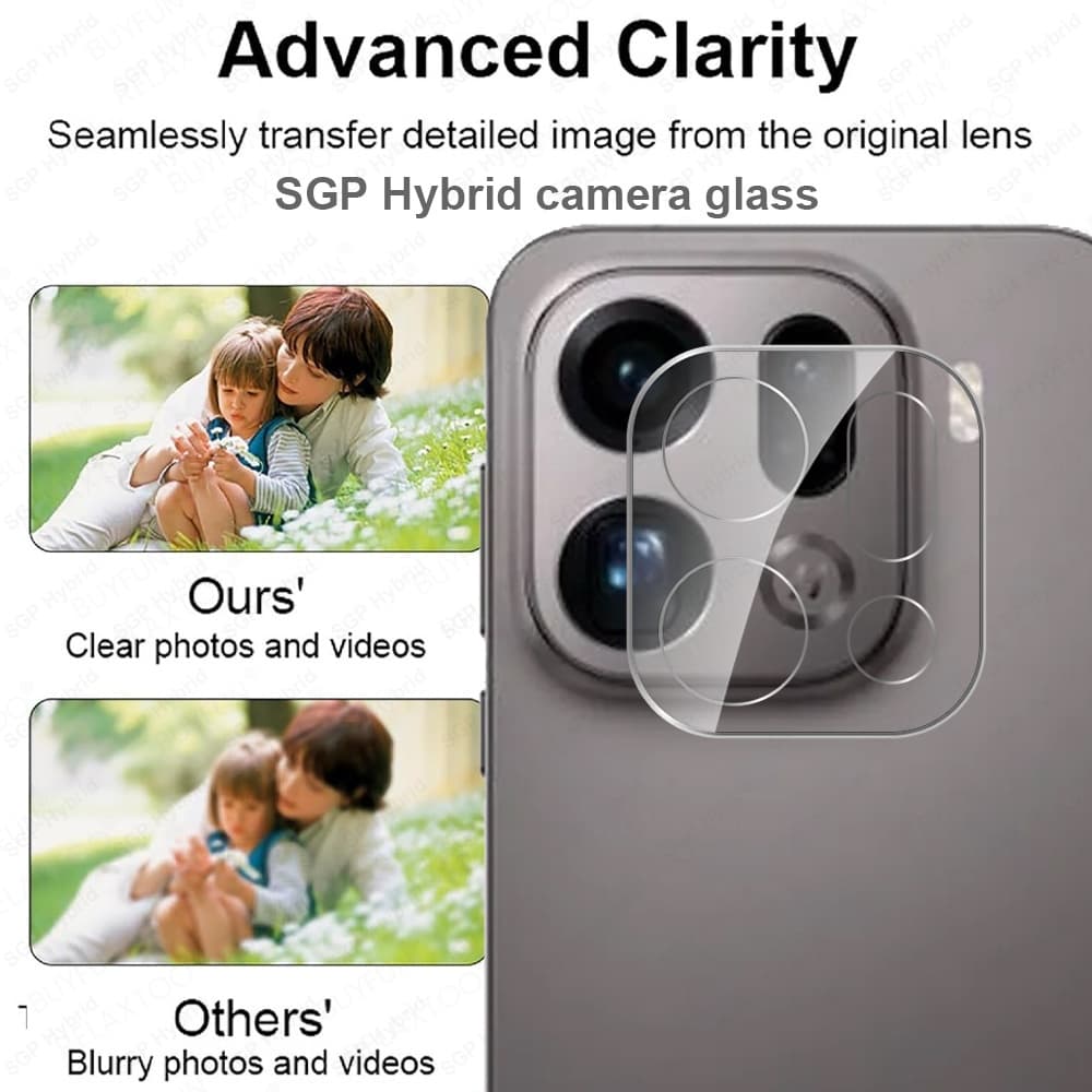 ฟิล์มกันรอยกล้อง Oppo Find X9 / X9s / X9 Pro / X9Pro กระจกกันเลนส์กล้อง ฟิล์มกล้อง Oppo X9 / X9s Camera Protector Glass รูปที่ 5