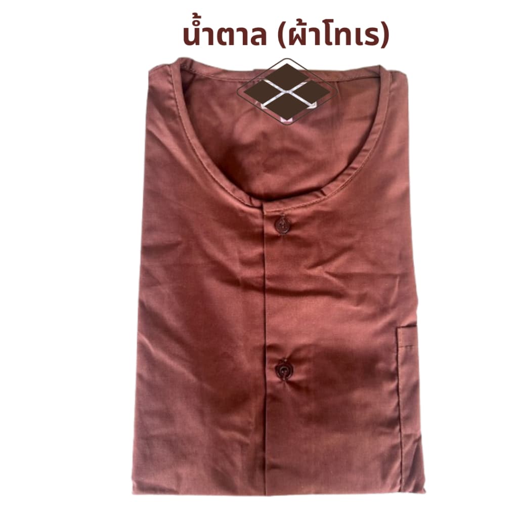 เสื้อกุยเฮง เสื้อคอกลมผ่าหน้า แขนสั้น กระเป๋าบน 1 ใบ กระเป๋าล่าง 2 ใบ รูปที่ 4