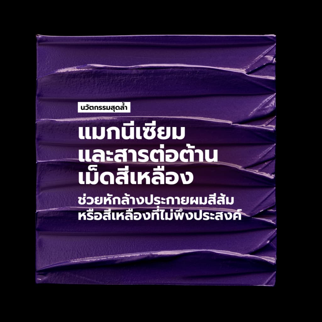 L'Oreal Professionnel Silver Shampoo แชมพูม่วงดูแลผมทำสีโทนหม่น เทา บลอนด์ ลดไรเหลือง 500ml รูปที่ 8