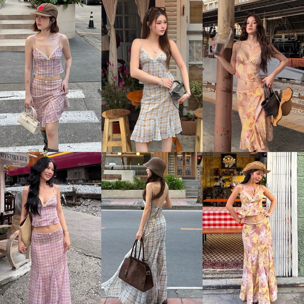 Dressfriends.bybf | Gin cami top and Skirt รูปที่ 1