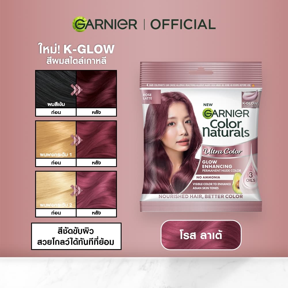 การ์นิเย่ คัลเลอร์ แนทเชอรัลส์ x6 | Garnier Color Naturals x6 (สีผม,ย้อมผม,Garnier Hair รูปที่ 2