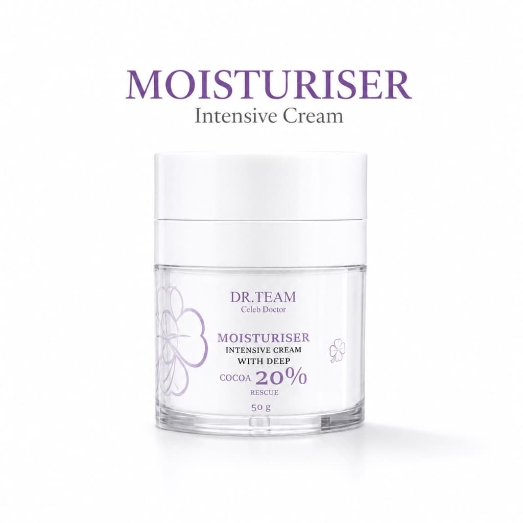 MOISTURISER INTENSIVE CREAM WITH DEEP COCOA 20% หมอทีม Dr.Team รูปที่ 2