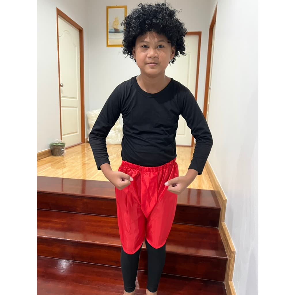 ชุดมาลัยเจ้าเงาะ เลือกได้ ชุดเจ้าเงาะ มีไซร์ให้เลือก มาลัยเจ้าป่า คอตตูม วิกผมฟู มาลัยเงาะป่าตัวละครภาษาไทย ครบ รูปที่ 9