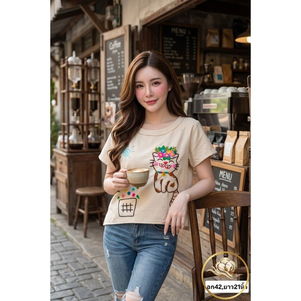 เสื้อปักมือเชียงใหม่ รูปที่ 9