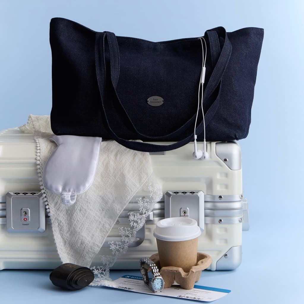 cloudy bag - Hyesummer.r กระเป๋าผ้าแคนวาส รูปที่ 5