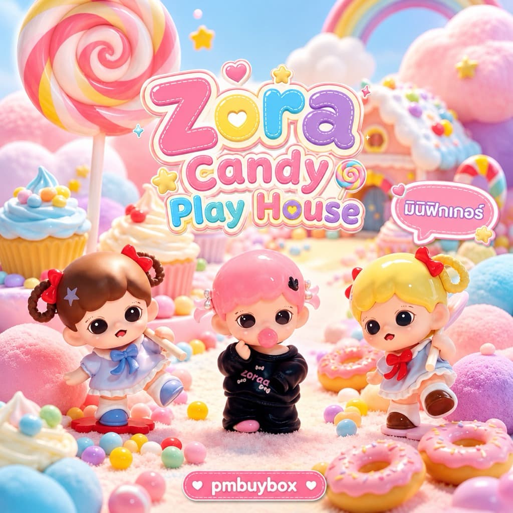 BABY ZORAA Candy Play House รูปที่ 1