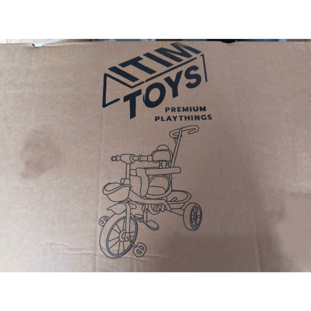 itimtoys จักรยาน จักรยานเด็กเล่น จักรยานขาปั่นเด็ก มีที่เข็นด้านหลัง รุ่น 631 รูปที่ 9