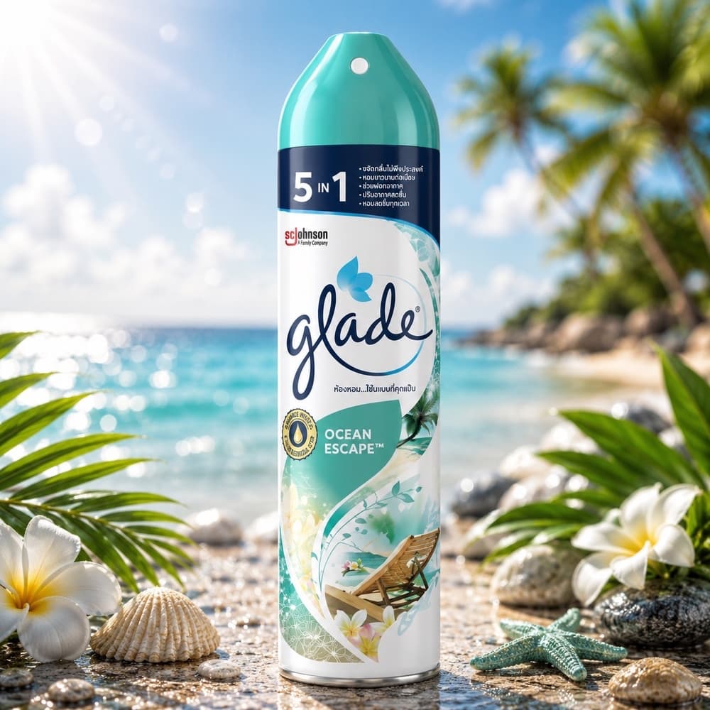 Glade เจลปรับอากาศ 180-320G Ocean | Lavender รูปที่ 2