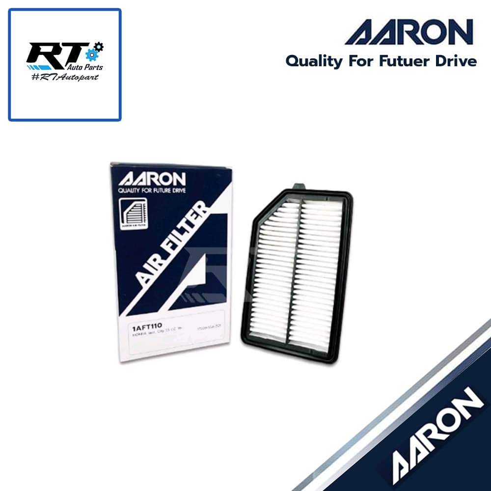 AARON กรองอากาศ Honda City GM6 RM6 ปี14-19 Jazz GK ปี14-20 BRV WRV | 1AFT110 | 17220-55A-Z01 รูปที่ 2