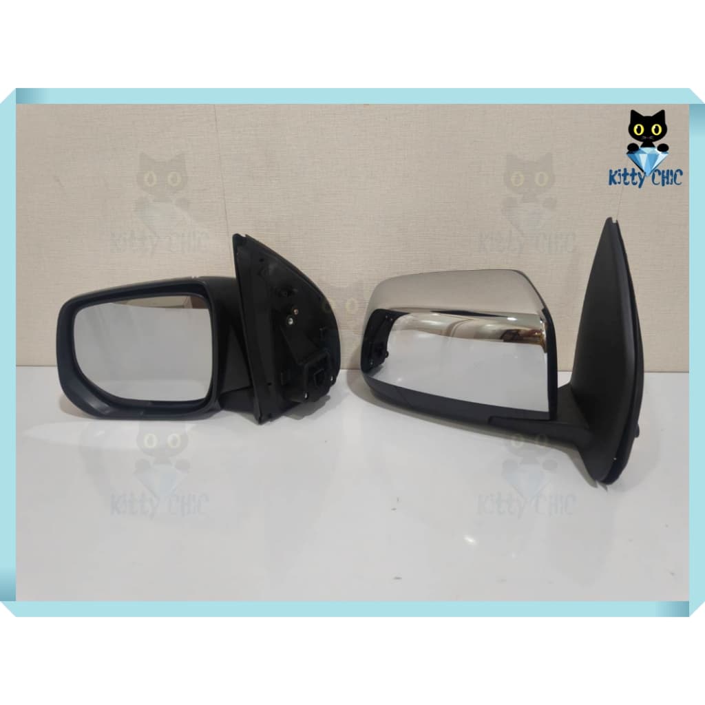 กระจกมองข้าง อีซูซุ ดีแมกซ์ Dmax all new ปี 2012 - 2019 / Chev 12 - 20 ปรับมือ ชุบโครเมียม กระจกข้าง ISUZU D-max ดีแมก รูปที่ 1