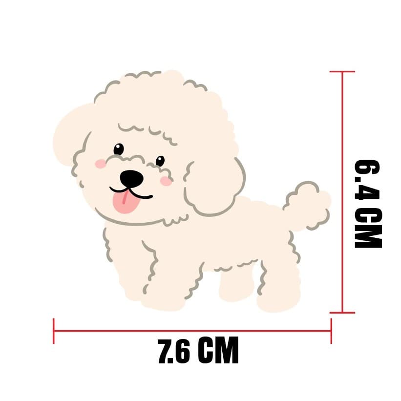 ตัวรีด ติดเสื้อ น้องหมาน่ารัก 1 Dog Collections รูปที่ 6